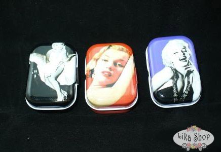 Porta Comprimidos Marilyn Monroe